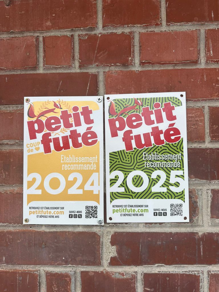 Le restaurant O-phenix à Albert beneficie des labels Gault&Millau petit futé- En 2024 O-phenix a même été coup de coeur du petit futé